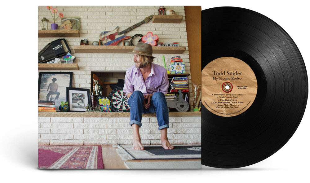 Todd Snider - My Second Rodeo [Black] [New Vinyl]