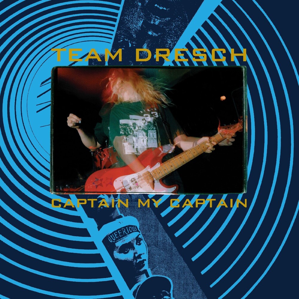 Team Dresch - Captain My Captain - Bass Guitar Red [Colored Vinyl] (Red) [New Vinyl]