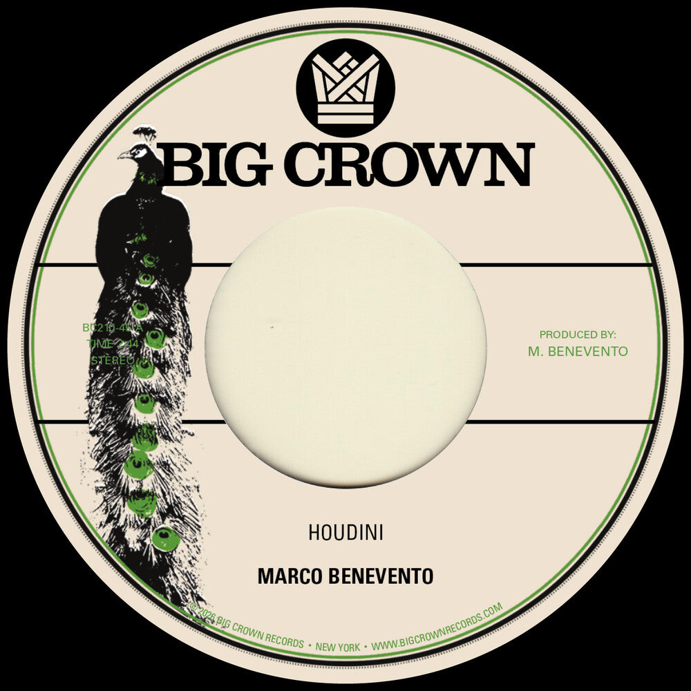 Marco Benevento - Houdini B/W Miss Neptune [7" Vinyl] [New Vinyl]
