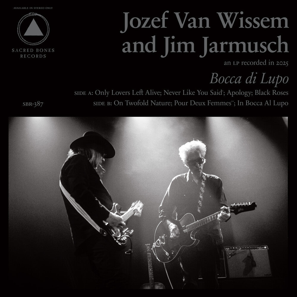 Jozef Van Wissem and Jim Jarmusch - Bocca di Lupo and Mouth of the Wolf [Cloudy Clear] [New Vinyl]