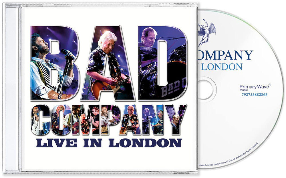 Bad Company - Live In London [Jewel Case] [New CD]