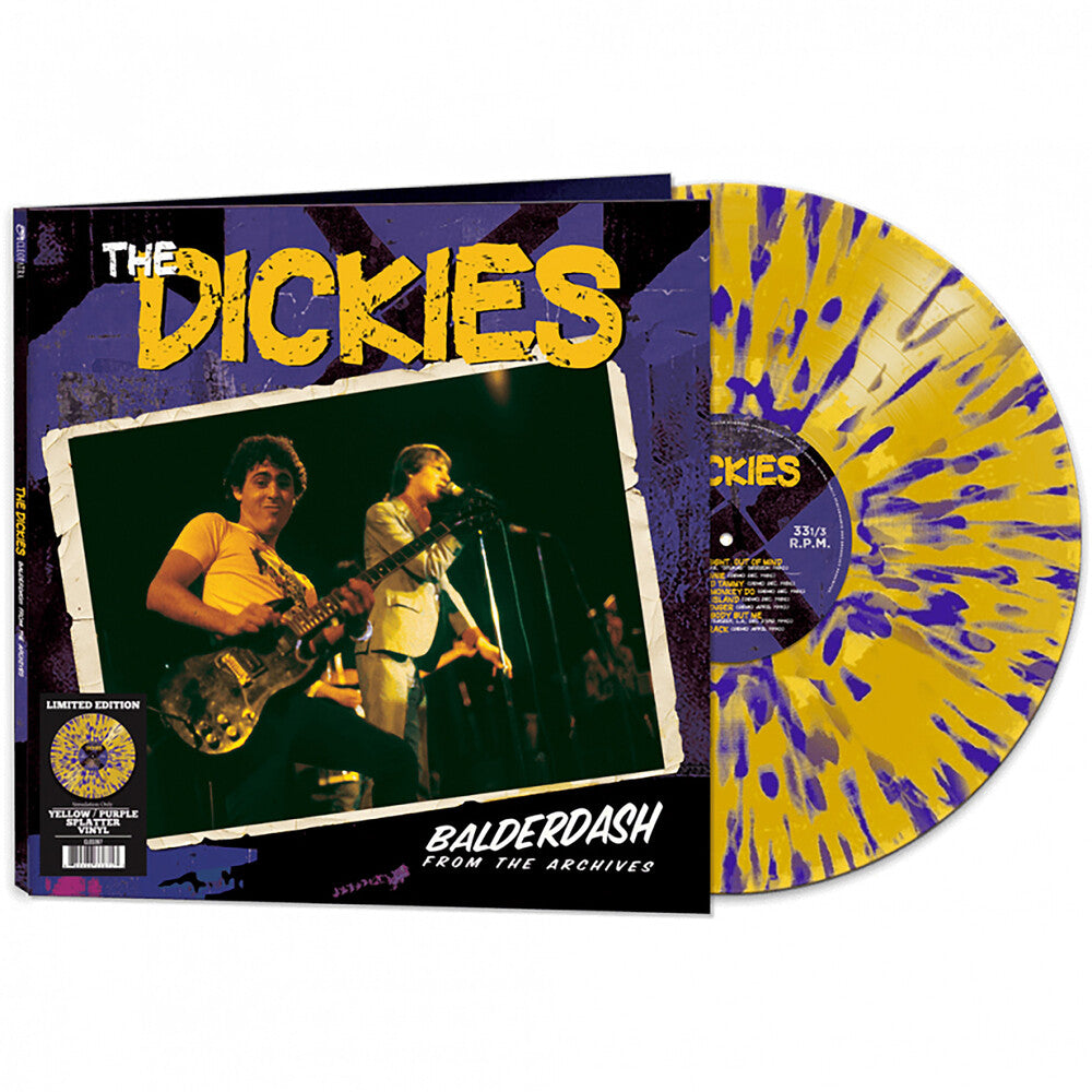 The Dickies - Balderdash From The Archives [Yellow & Purple Splatter] [New Vinyl]