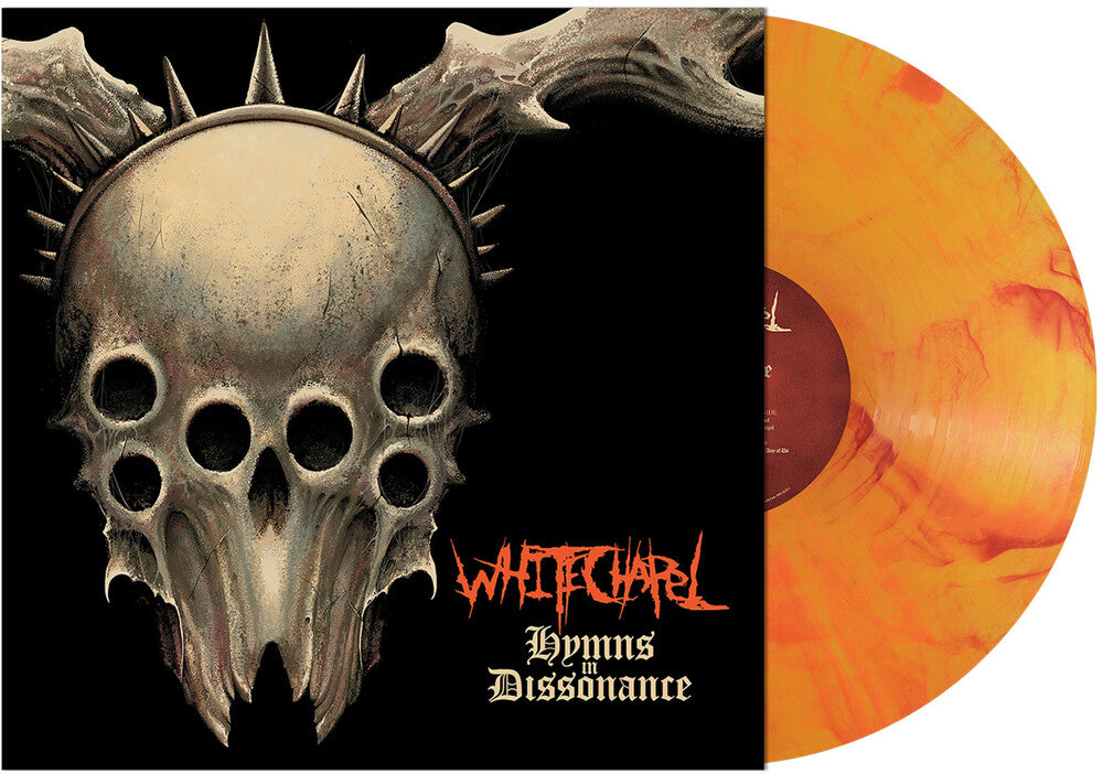 Whitechapel - Hymns in Dissonance [Sunspot Orange & Red Marbled] [New Vinyl]