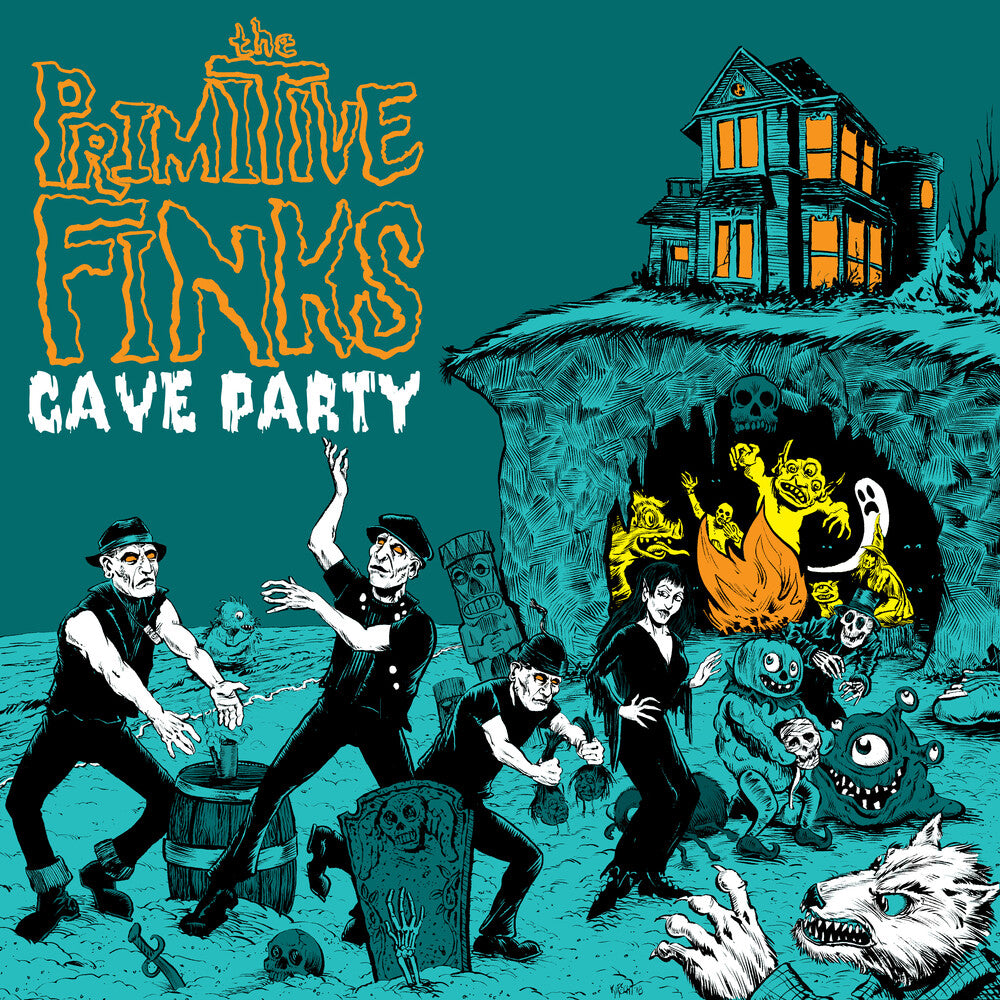 Primitive Finks - Cave Party (orange Vinyl) [LP]