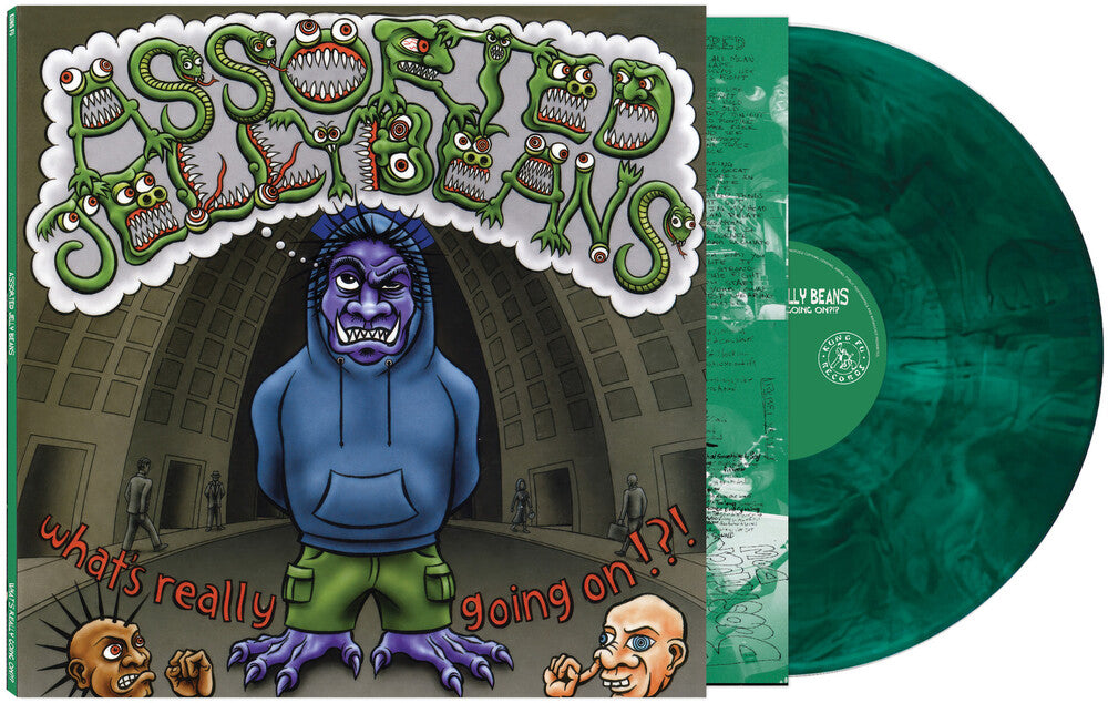 Assorted Jelly Beans - What's Really Going On? [Green / Black Marble] [New Vinyl]
