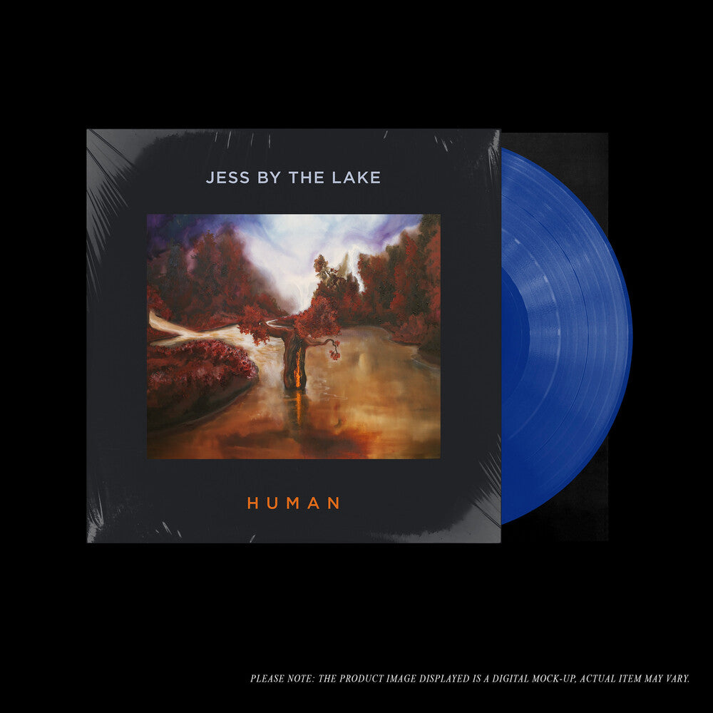 Jess By The Lake - Human (Blue) [Clear Vinyl] [New Vinyl]