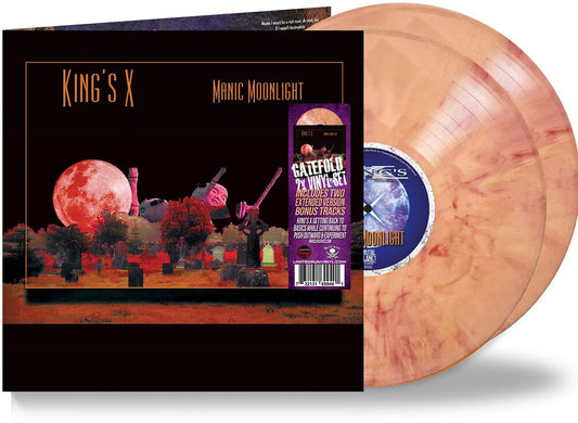 King's X - Manic Moonlight (mars Attack Orange Vinyl) [LP] [New Vinyl]