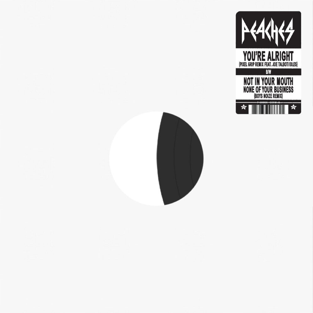 Peaches - Peaches Remix 12 - Pixel Grip B/W Boys Noize [Limited Edition] [New Vinyl]