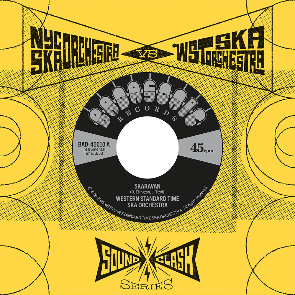 Pre-Order: Western Standard Time Ska Orchestra Vs New York City Ska Orchestra - SoundClash Vol. 4 [7" Vinyl]
