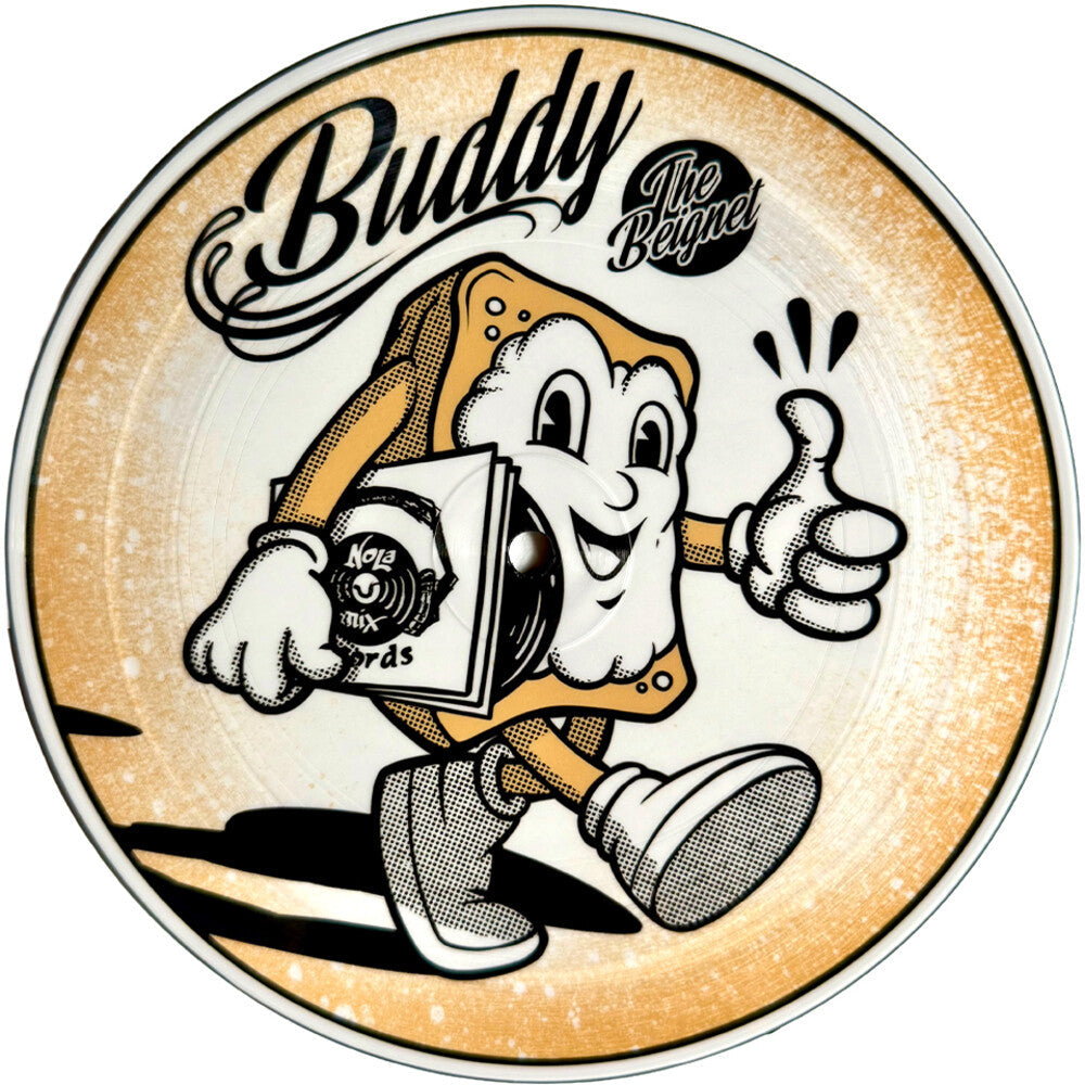 Pre-Order: Buddy The Beignet - Beats & Beignets Vol. 1 [7" Picture Disc Vinyl]