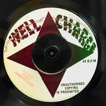 Jr. Brammer - All Gone  /  Revolutionaries - Version (rhythm: "Mighty Diamonds - Have Mercy") [New Vinyl Record 7" Single]