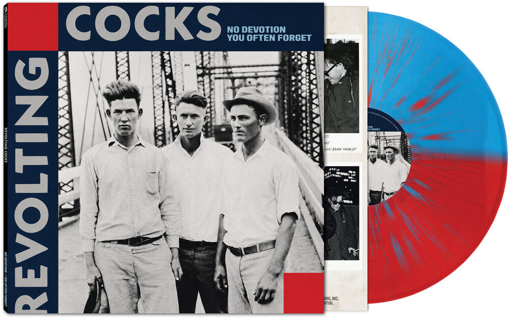 Revolting Cocks - No Devotion / You Often Forget [Red / Blue Splatter] [New Vinyl]