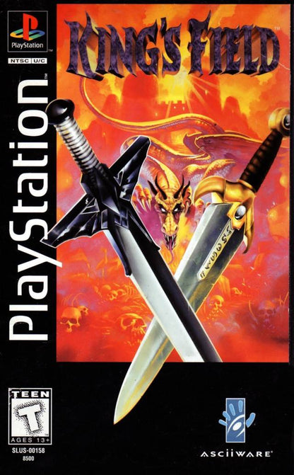 King's Field + Prima Guide Book Bundle (Playstation)