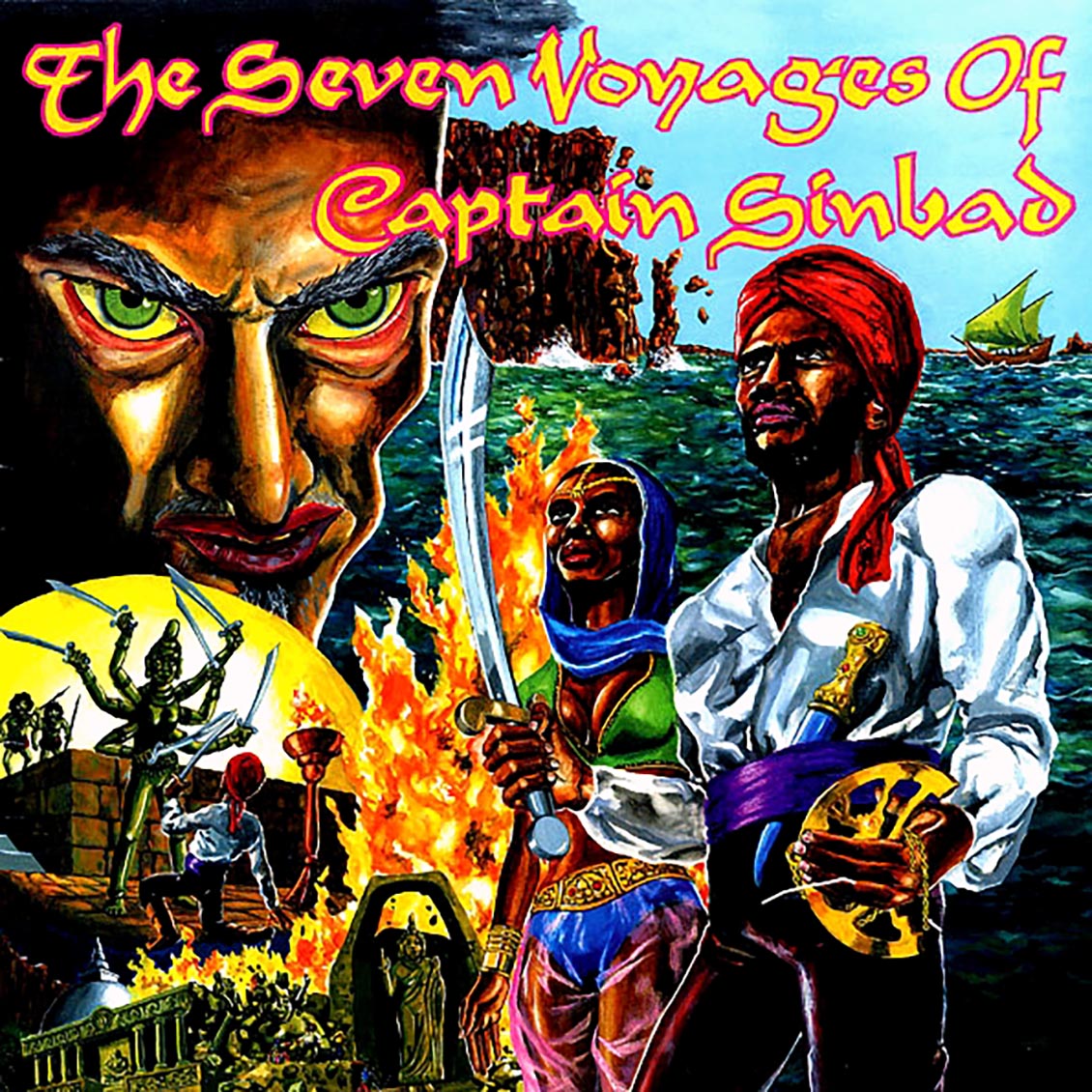 Captain Sinbad - Seven Voyages Of Captain Sinbad [New Vinyl Record LP]