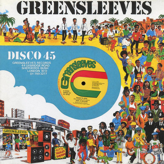 Eek A Mouse - Noah's Ark  /  Flick Wilson - My Lady (Extended Mix) (rhythm: "Wayne Jarrett - Saturday Night Jamboree") [New Vinyl Record 12" Single]