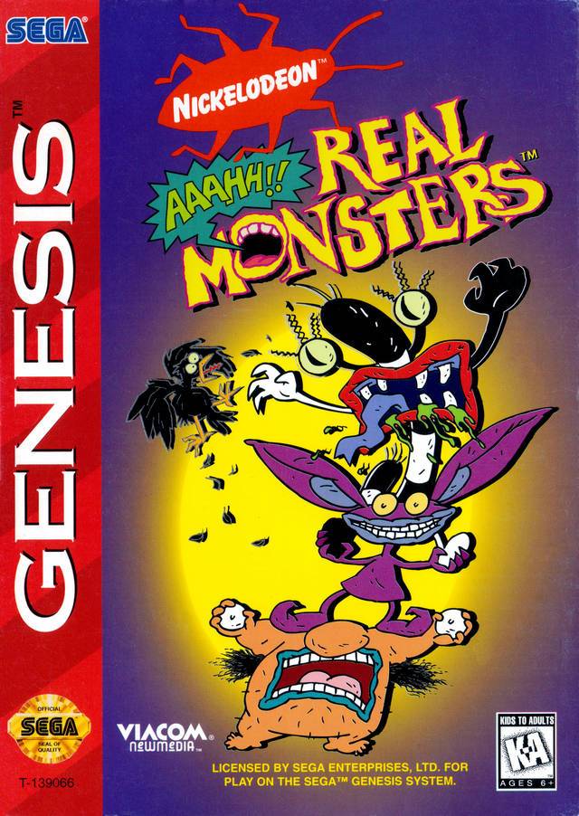 AAAHH!!! Real Monsters (Sega Genesis)