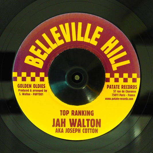 Jah Walton - Top Ranking  /  Version (rhythm: "Conversation") [New] [New Vinyl 7"]
