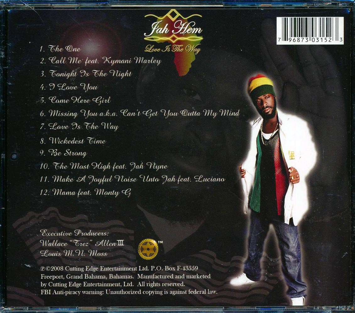 Jah Hem - Love Is The Way [New CD]