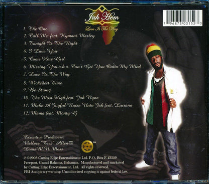 Jah Hem - Love Is The Way [New CD]