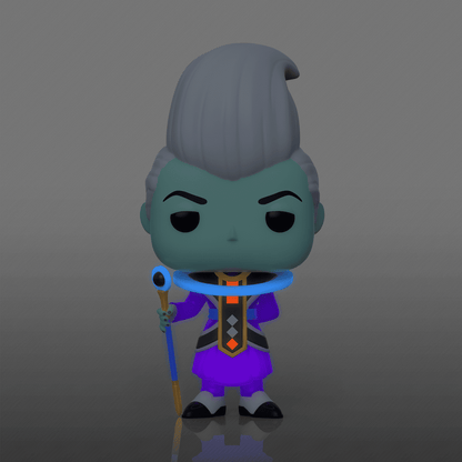 Dragon Ball Super, Galactic Toys Whis GITD VAULTED #317 Funko Pop Vinyl Figure