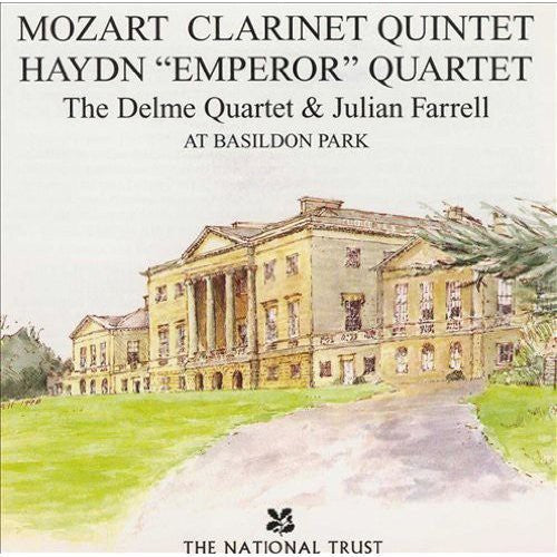 Delme Str Qt & Julian Farrell - Quintet & Quartet at Basildon Park Music CD