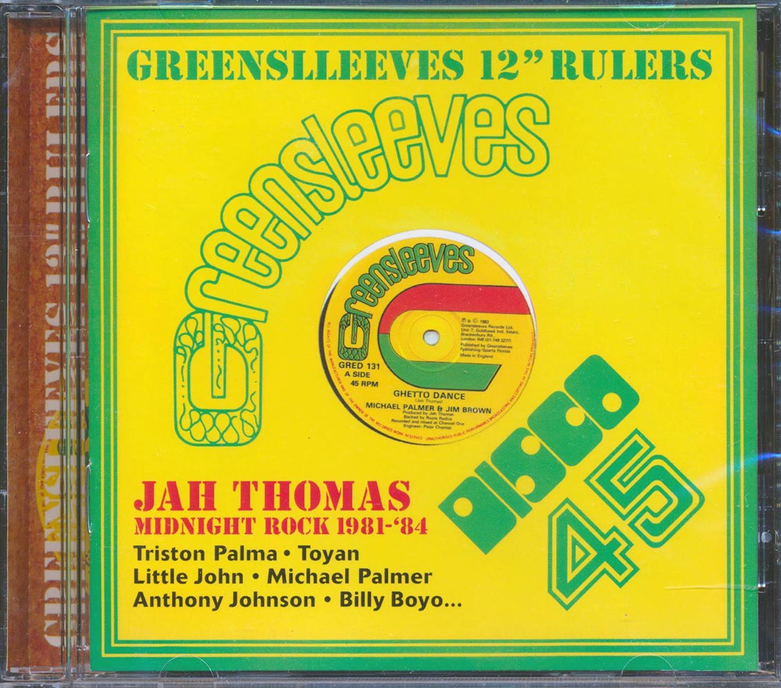 Billy Boyo, Triston Palmer, Anthony Johnson, Little John, Etc. - Greensleeves 12 Inch Rulers: Jah Thomas Midnight Rock 1981-1984 [New CD]