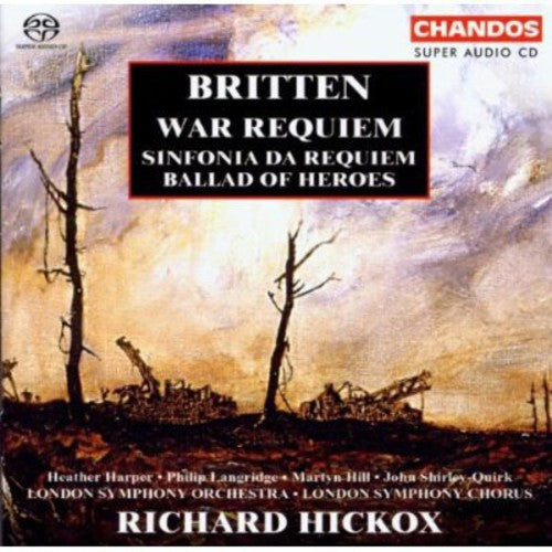 Britten / Harper / Langridge / Hill / Hickox / Lso - War Requiem: Sinfonia Da Requiem [CD]