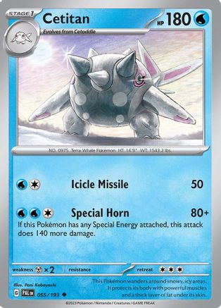 Cetitan 055/193 - SV02 Paldea Evolved