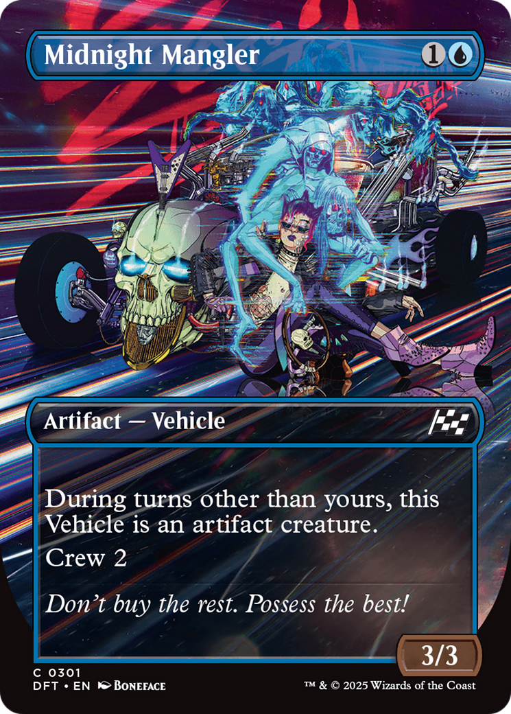 Midnight Mangler (DFT-301) - Aetherdrift (Borderless)
