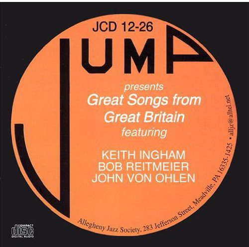 Keith Ingham - Great Songs from Great Britain Music CD