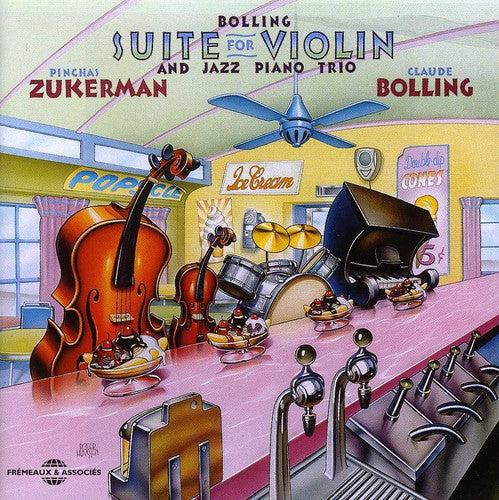 Claude Bolling/Pinchas Zukerman - Suite For Violin and Jazz Piano [CD]