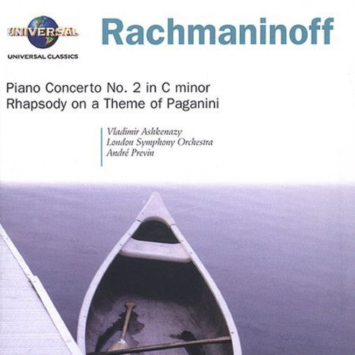Ashkenazy/Previn/London Sympho - Piano Cto 2 / Rhapsody on a Theme of Paganini Music CD