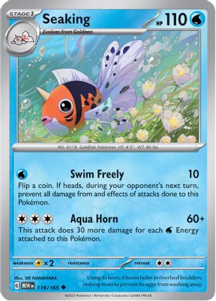 Seaking 119/165 - SV Scarlet & Violet 151