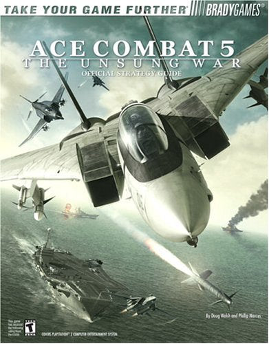 Ace Combat 5 Unsung War (Greatest Hits) Bundle [Game + Strategy Guide] (Playstation 2)