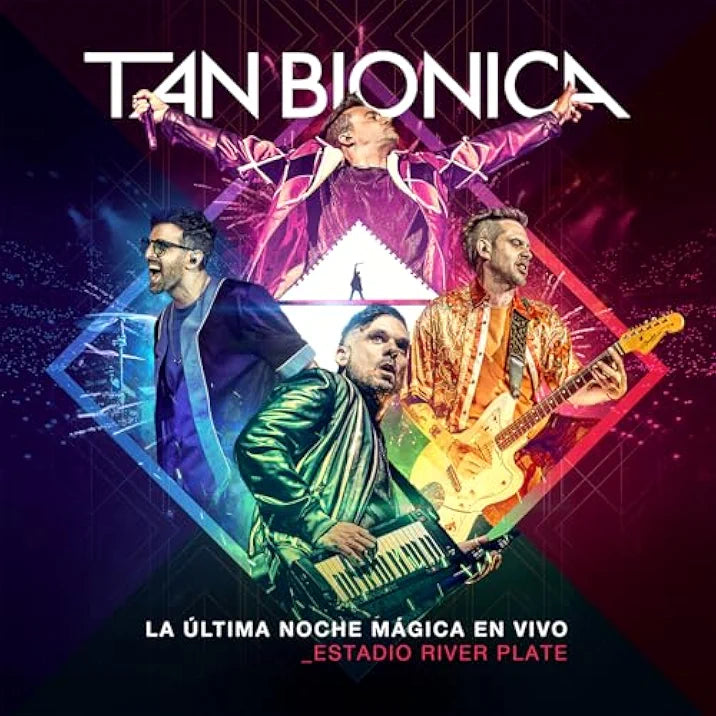 Tan Bionica - La Ultima Noche Magica Vivo (Live At River Plate) [LP] Vinyl Record