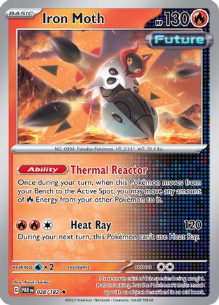 Iron Moth 028/182 - SV04 Paradox Rift Holofoil
