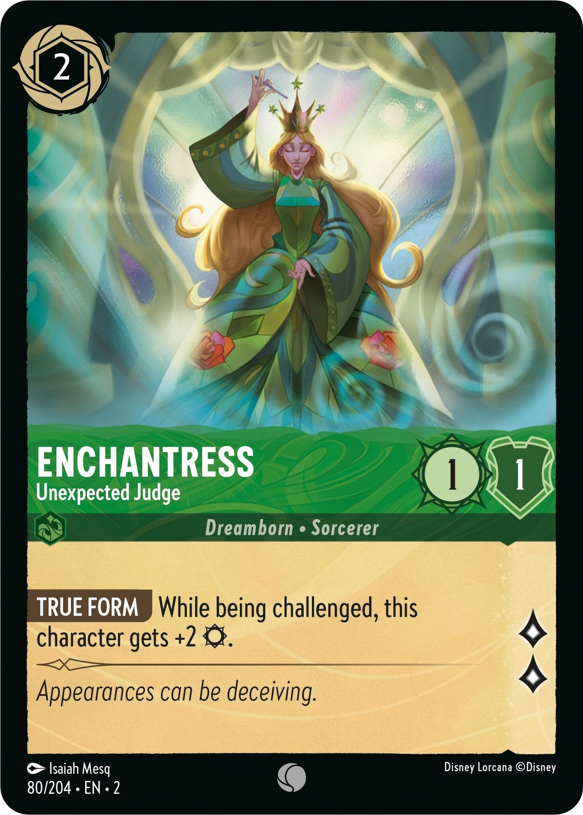 Enchantress - Unexpected Judge (80/204) - Rise of the Floodborn