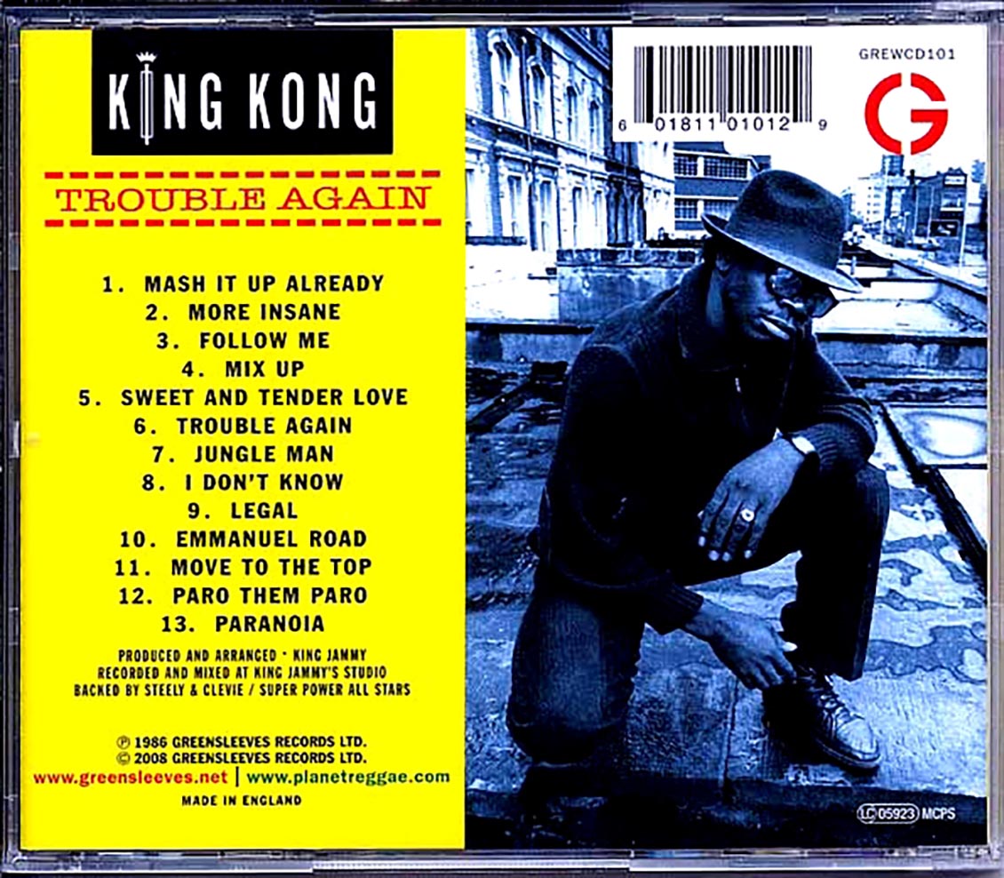 King Kong - Trouble Again [New CD]