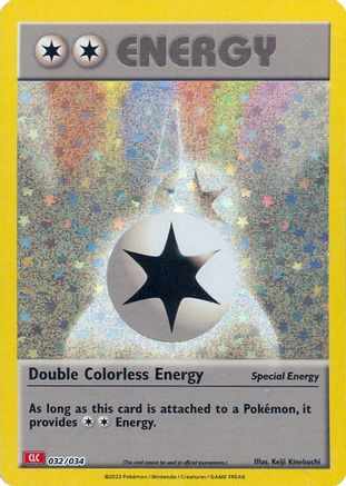 Double Colorless Energy (CLC) 032/034 - Trading Card Game Classic Holofoil
