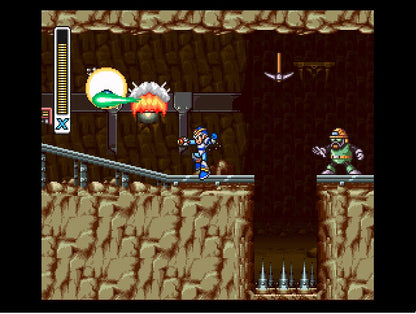 Mega Man X SNES Video Game Cartridge Super Nintendo 1993
