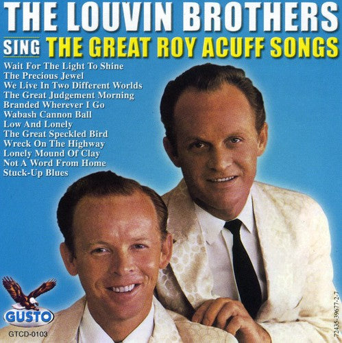 Louvin Brothers - Sing the Great Roy Acuff Songs Music CD