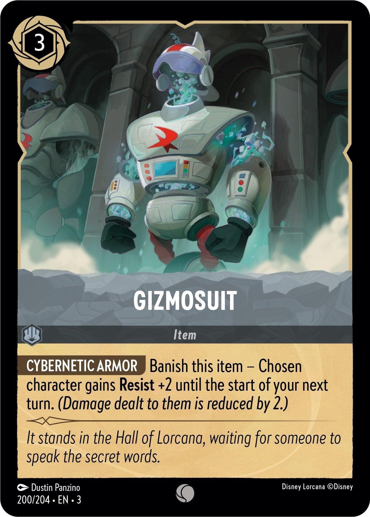 Gizmosuit (200/204) - Into the Inklands Cold Foil