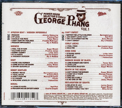 Various - Power House Selector's Choice George Phang Volume 1 (40 tracks) (2xCD) [New CD]