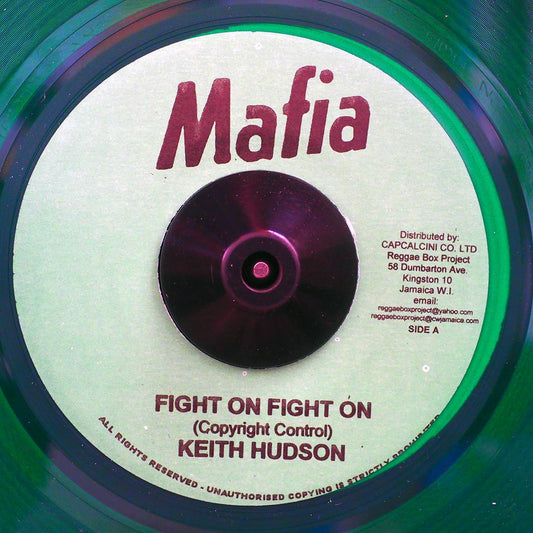 Keith Hudson - Fight On Fight On  /  Augustus Pablo - Fat Baby (green vinyl) [New Vinyl Record 7" Single]