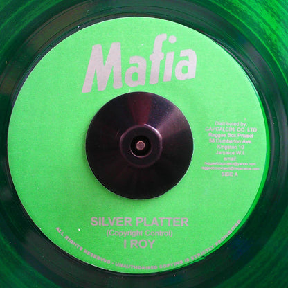 I Roy - Silver Platter  /  Keith Hudson, Chuckles - Satan Version (rhythm: "Satan Side") (green vinyl) [New Vinyl Record 7" Single]