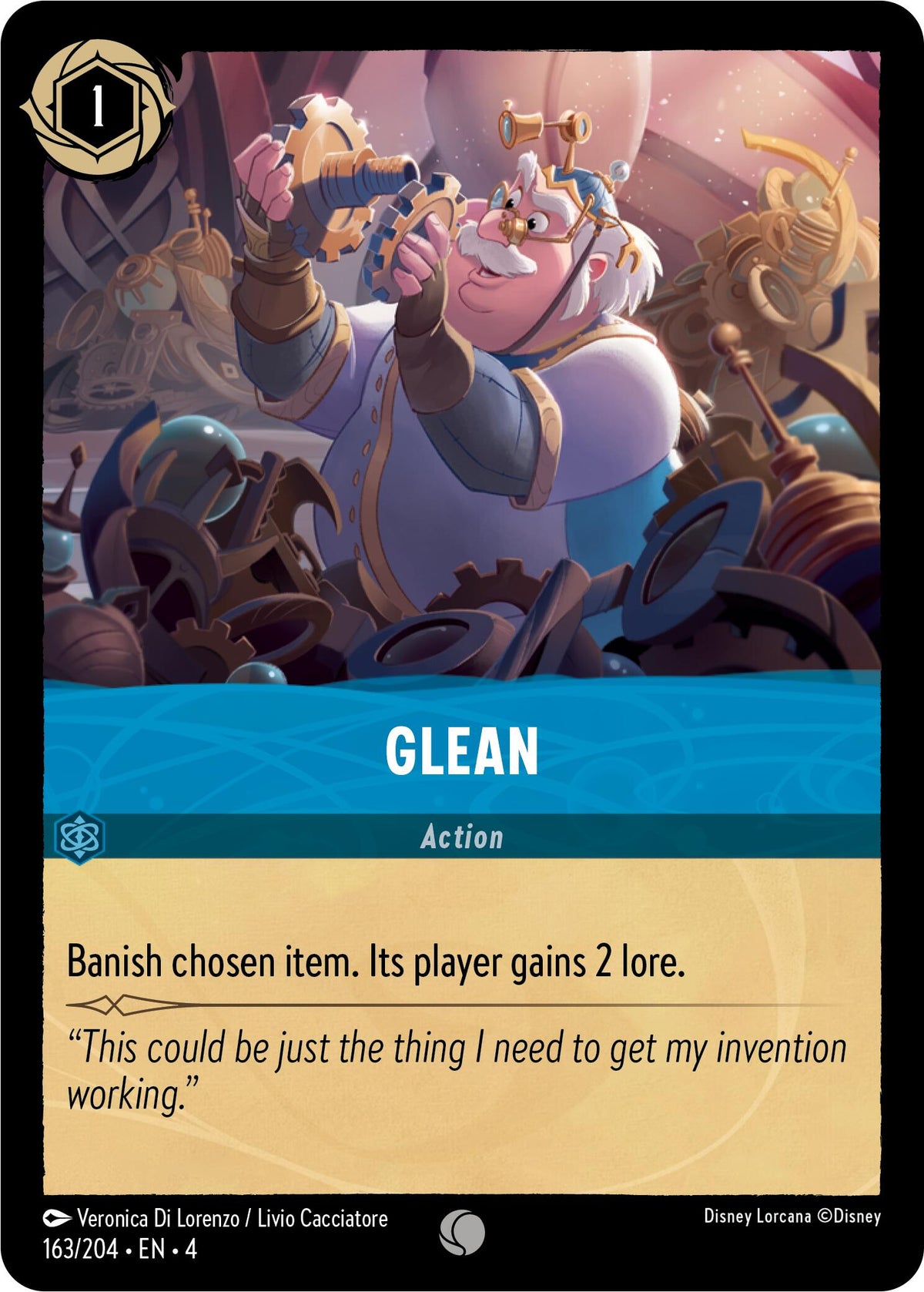 Glean (163/204) - Ursulas Return Cold Foil