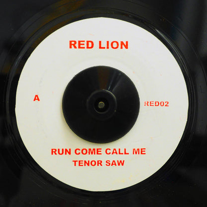 Tenor Saw - Run Come Call Me  /  Version [New Vinyl Record 7" Single]