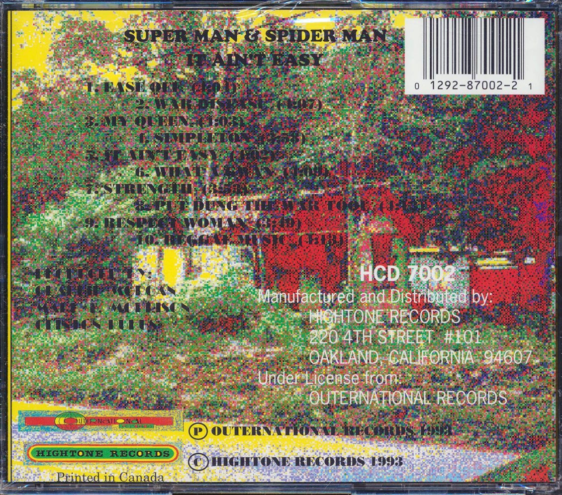 Superman & Spiderman - It Ain't Easy [New CD]