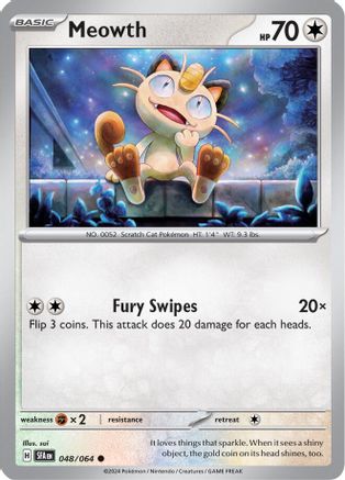 Meowth 048/064 - SV Shrouded Fable