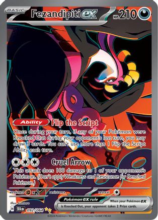 Fezandipiti ex 092/064 - SV Shrouded Fable Holofoil